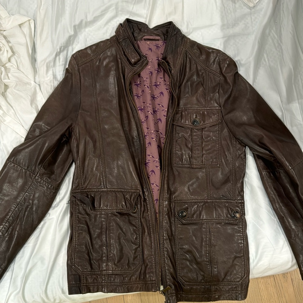 Ted Baker leather jacket
